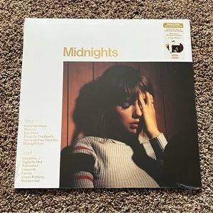 NEW Taylor Swift Midnights Signed Vinyl